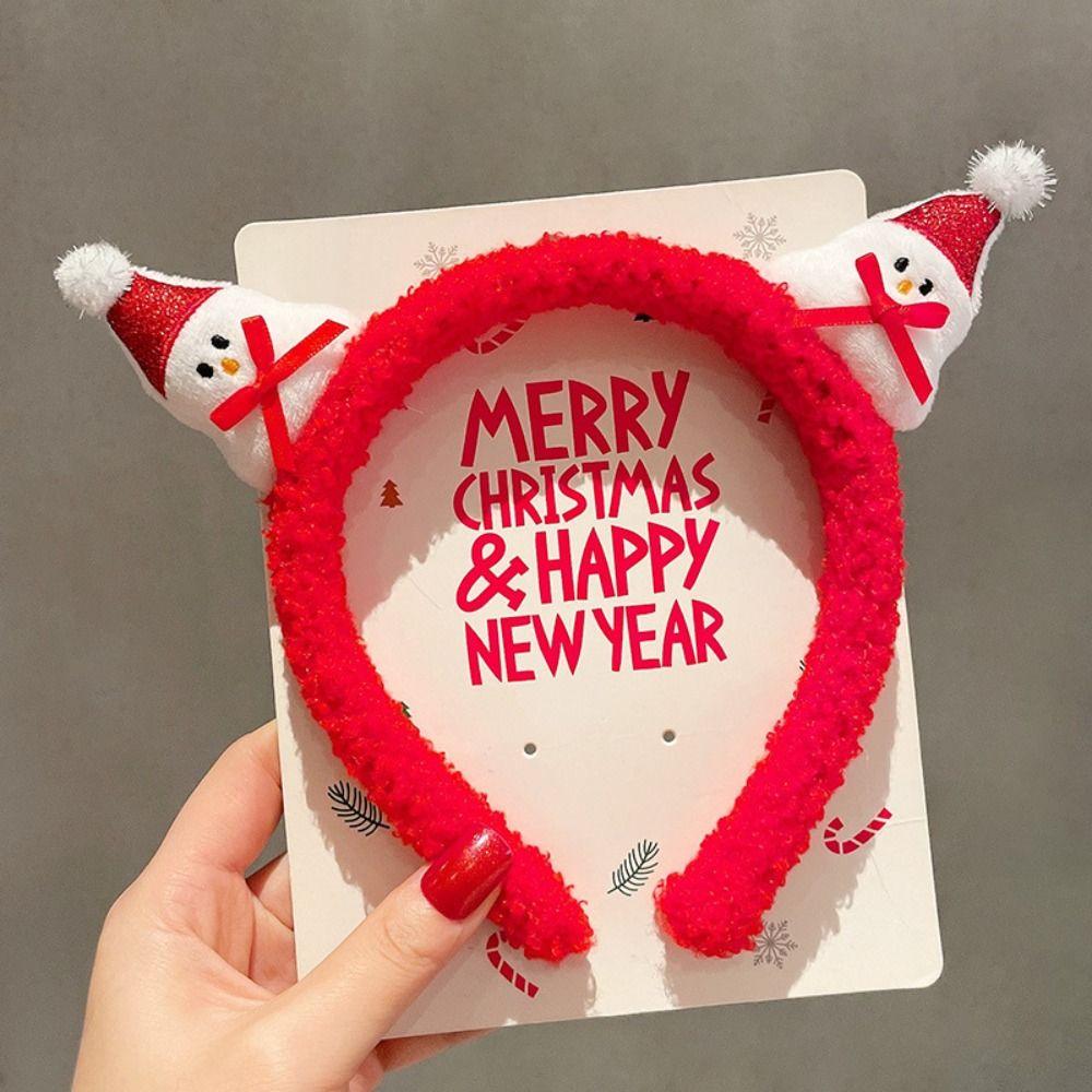 Cosplay Plush Headband Adorable Hair Accessories Stylish Headwear Christmas Party