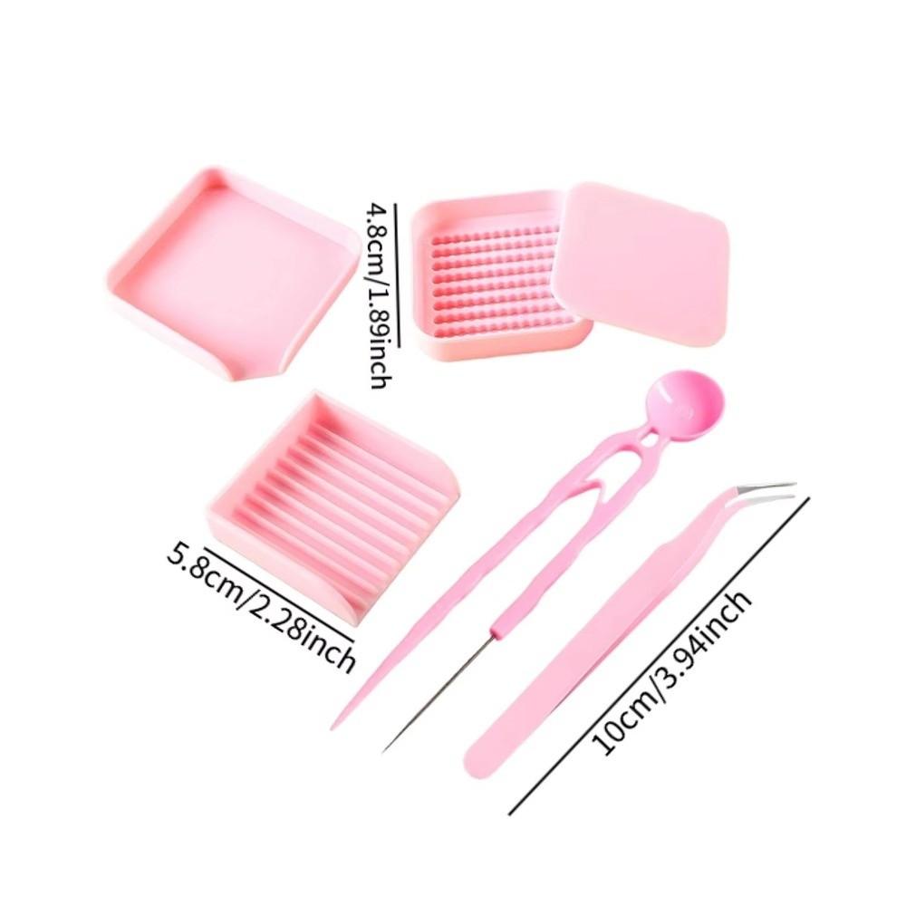 3/4/5Pcs/Set DIY Handmade Fuse Bead Single Needle Tweezer Beading Tool Kit  Bean Making