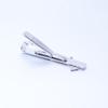 Yierda Stylish Dog Tie Clip Funny Silver Pug Animal Tie Clip Perfect for and Special Occasions Brand Accessory Gift - Men's - Weddings, Business, - -