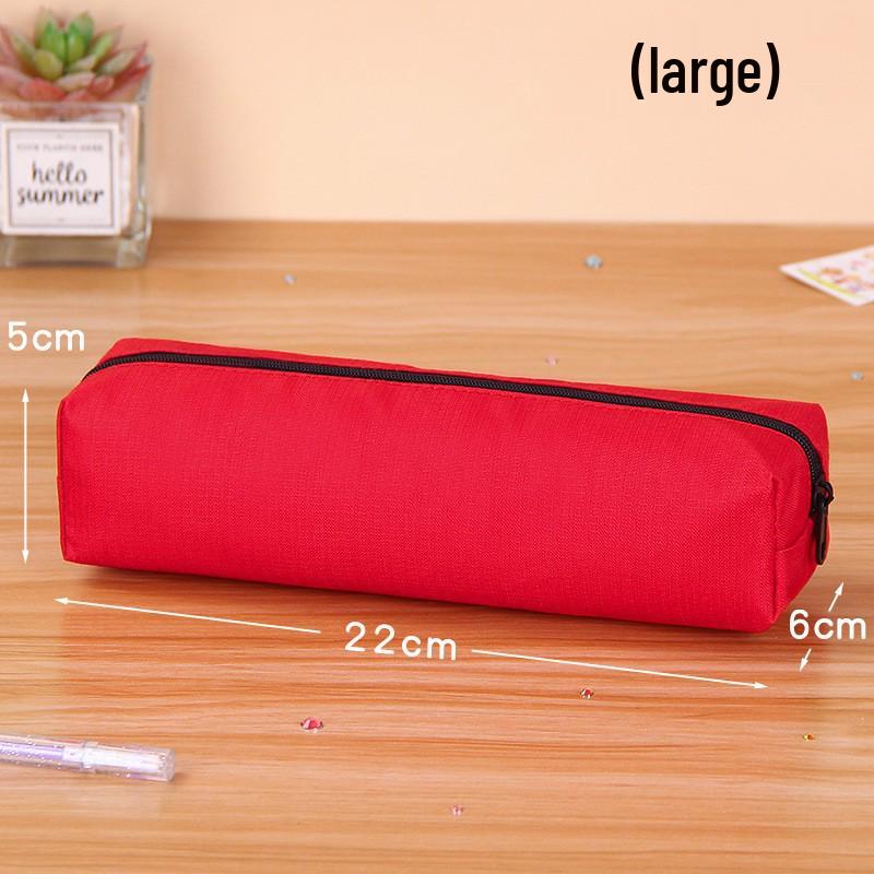 Однотонный Оксфордский Большой Пенал - Настраиваемая Студенческая Сумка для Канцелярских Принадлежностей с Нанесением Логотипа