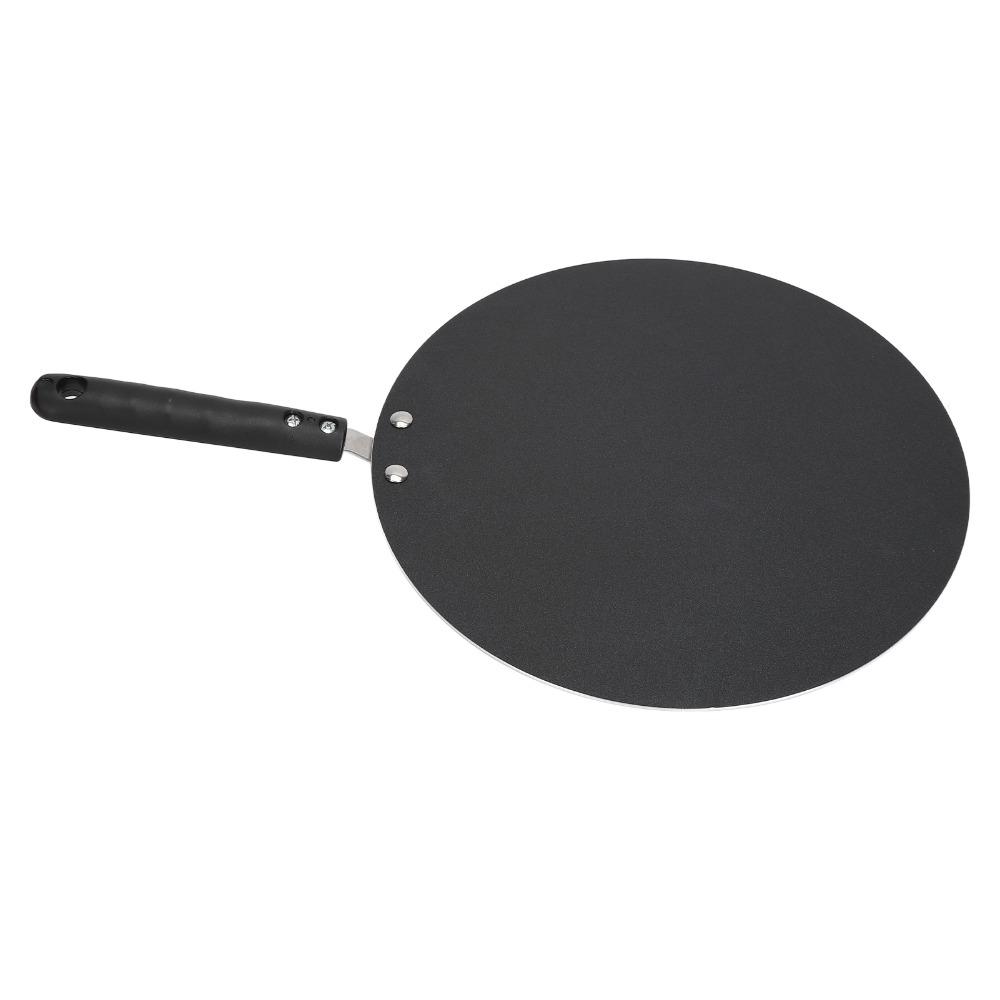 Round Crepe Pan Aluminum Alloy Skillet Pan Kitchen Tool Pancake Griddle Home Kitchen