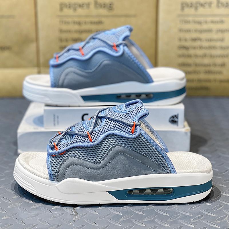 Большой размер 39-47 Новые роскошные сандалии-шлепанцы для мужчин Летние шлепанцы на платформе для мальчика Морские сандалии Повседневная пляжная обувь Бесплатная доставка