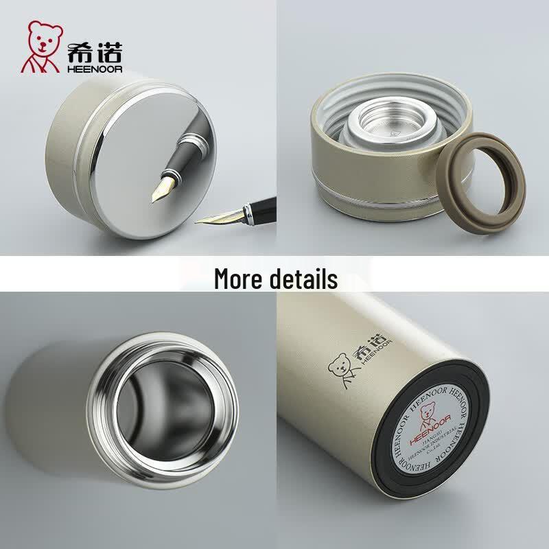 Heenoor 304 Stainless Steel Portable Vacuum Water Bottle