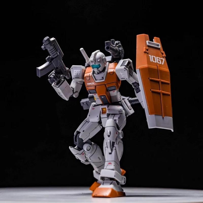 Новая двойная пушка GK 65297 Марокко GM HG 1/144 Фигурки Действия Набор Модели Пластиковая Модель Игрушки Коллекционная Модель Подарок для Мальчика