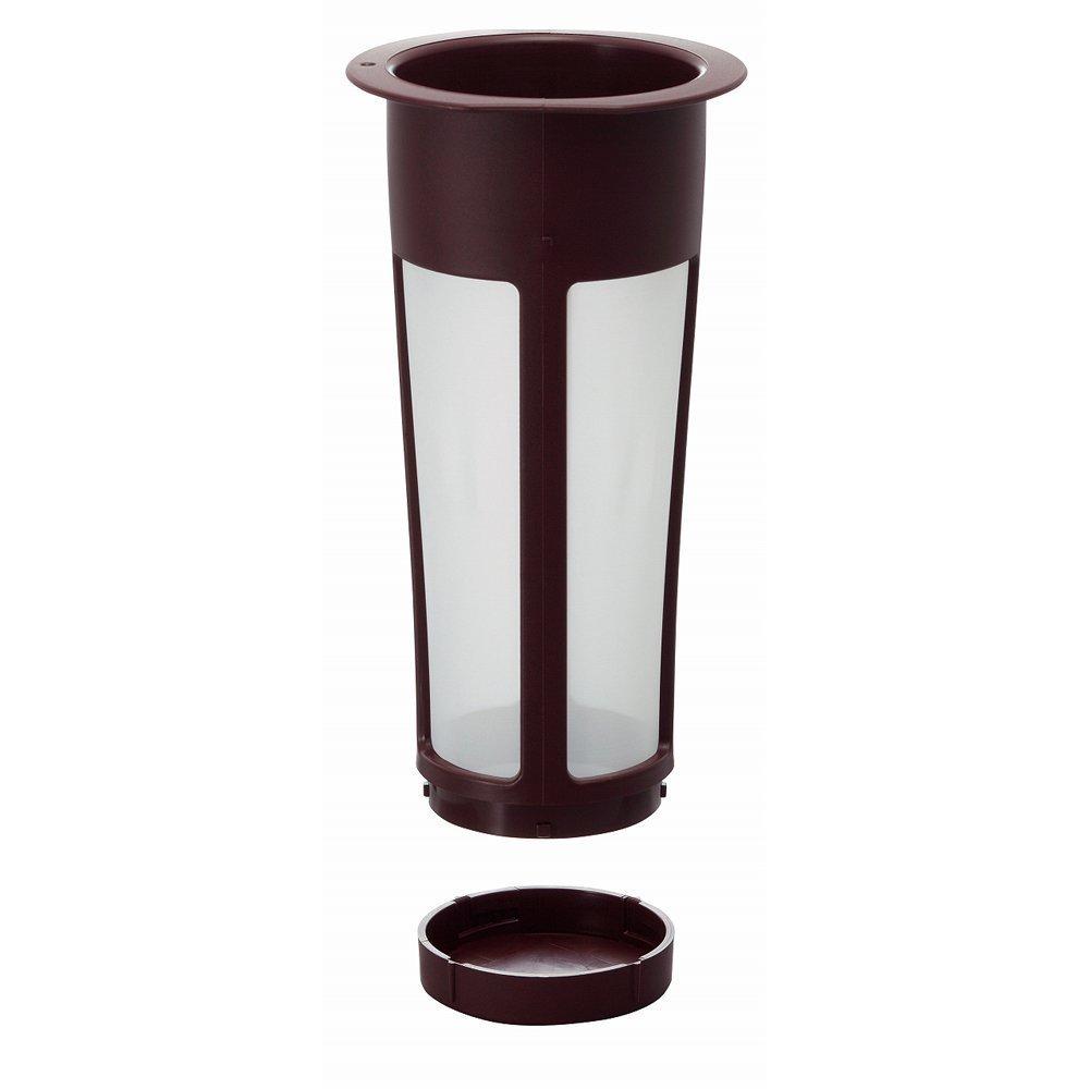 Hario Cold Brew Coffee Pot, 1000ml, Chocolate Brown, MCPN-14CBR, Removable Strainer, 8 Cups, Made In Japan