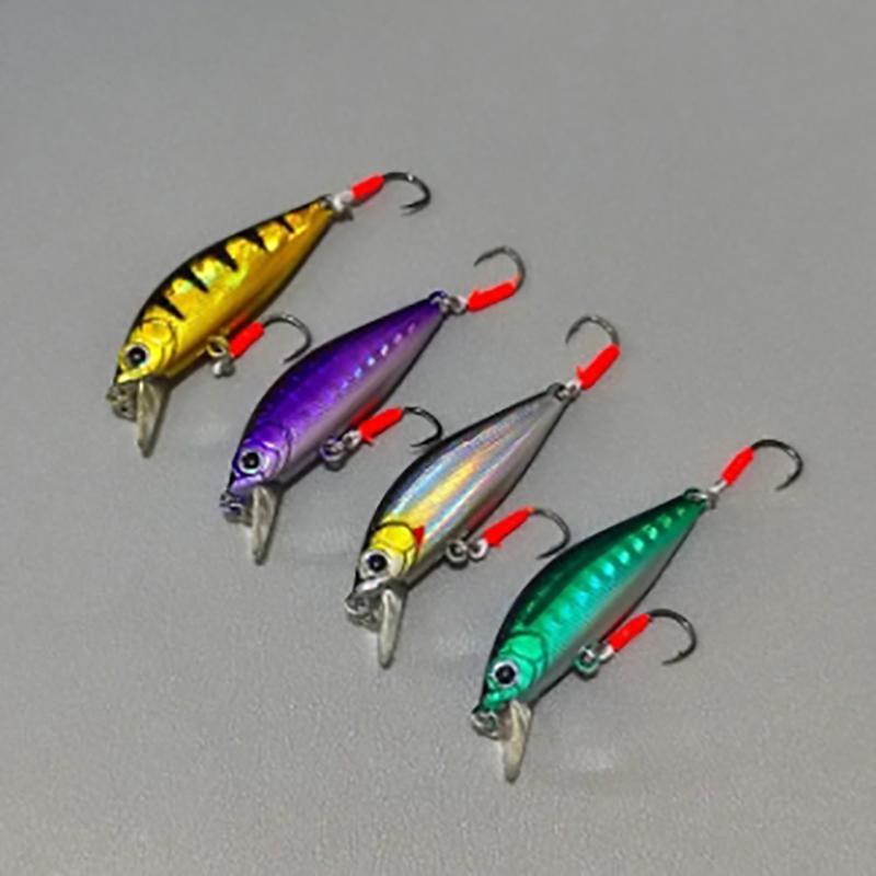 3,3G микрообъект дрожащая и тонущая маленькая рыбалка Mino Bass Cocky Mouth пресноводная мини Luya поддельная приманка