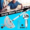 Miter Gauge Table Saw/Router Sawing Assembly Ruler for Table Saw 450mm Long Wood Working Saw Tool