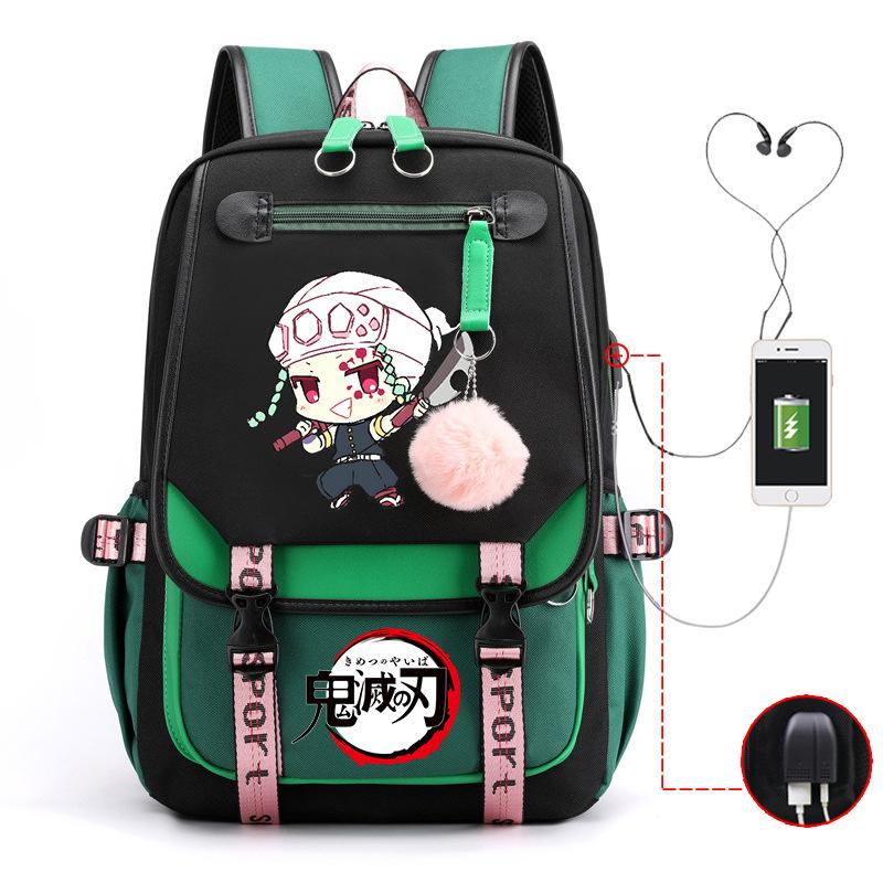 Истребитель демонов стол истребления призраков школьный рюкзак для ученика средней школы ученик начальной школы ученик средней школы