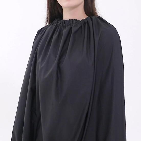 Портативная раздевалка, черная палатка для переодевания для танцоров, укрытие для переодевания, занавеска