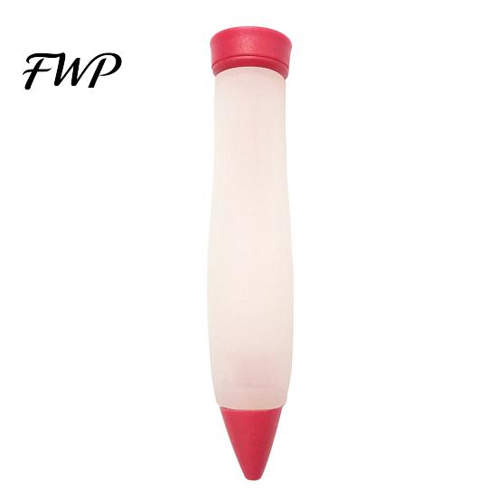 Thick Wall Condiment Pen Baking Decoration Thickened Silicone Piping Reusable Chocolate Easy Clean Sauce Holder Jam Dressing for And Salad Food