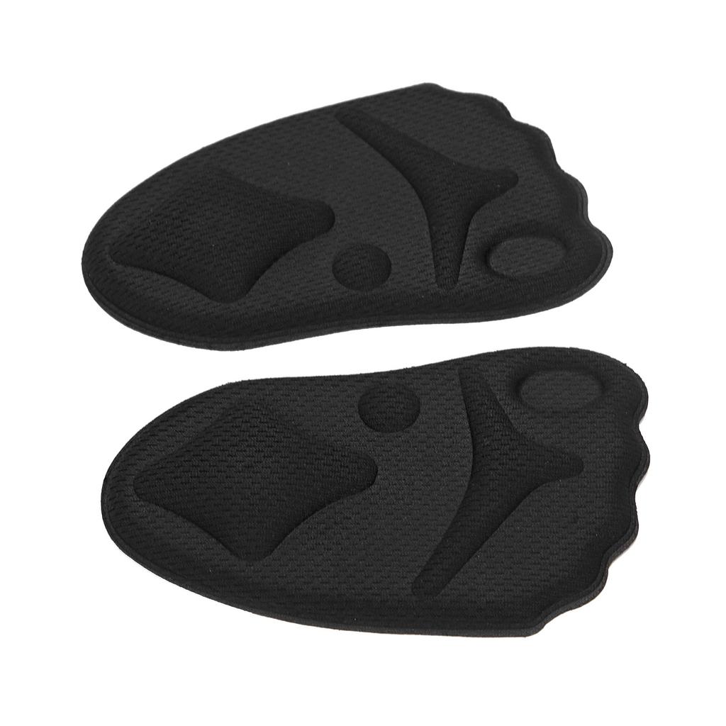 Soft Forefoot Pads Breathable Pain Relieve Elastic Forefoot Cushioning Shoes InsertBlack