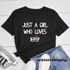 Just A Girl Who Loves Kpop T-shirts for Women Unisex K-pop Korean Finger Love Concert T-Shirt Short Sleeve WoUnisex Clothing Unisex