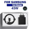 PD 45W USB C Charger Fast High Speed Charging Cell Phone Wall Adapter for Samsung Galaxy S24 S23 Ultra Note IPhone 15 Xiaomi 14