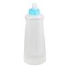 Soft Water Bottle Transparent 1L Large Capacity Portable Collapsible TPU Sport Bottle for Running Hiking