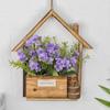 Hanging Wooden Pendants Window Wall Door Garden Courtyard Flower Basket Ornaments