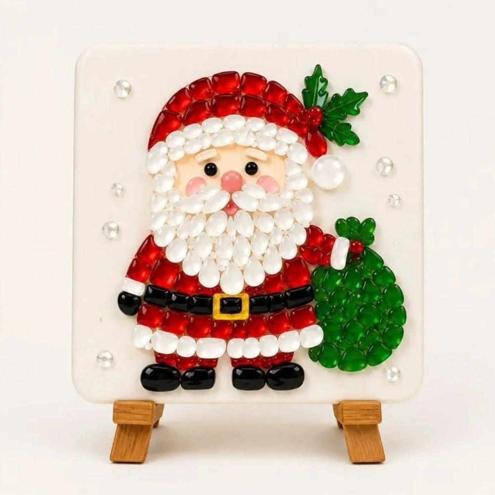 Christmas Crafts Christmas Mosaic DIY Art Kit Christmas Decorative Display Art Gifts