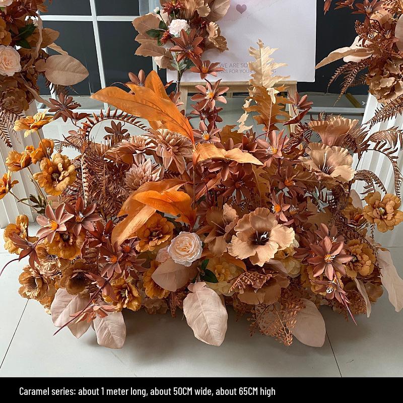 Искусственный Цветочный Декор для Свадебного Места Проведения: для Дорожки, Сцены и Банкетного Зала