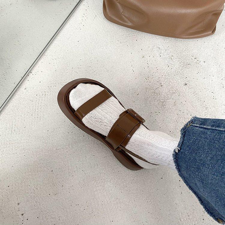 Женские летние повседневные римские сандалии на платформе