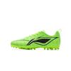 Li Ning Kids Soccer Low Top Shoes Kids Sneaker Fluorescent-Vanilla-Green YKGV002-3