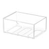 Acrylic Transparent Multi-Layer Desk Organizer with Drawers
