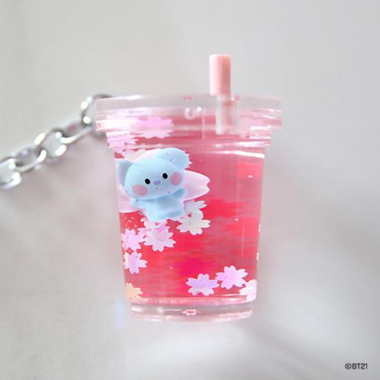 BT21 Брелок для ключей Minini Water Cherry Blossom ver.
