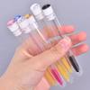 Reusable Eyebrow Brush Tube Disposable Eyelash Brush Eyebrow Dust-Proof Tube