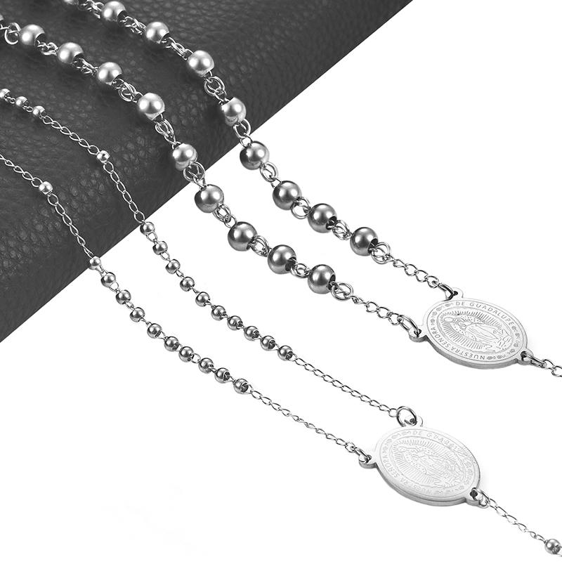 Новая мода винтажный крест богемия религиозный кулон ожерелье для женщин мужчин шарм ювелирные изделия подарки