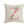 New Small Fresh Letter Series Pillow Cover Office Sofa Living Room Decoration Linen Cushion Cover