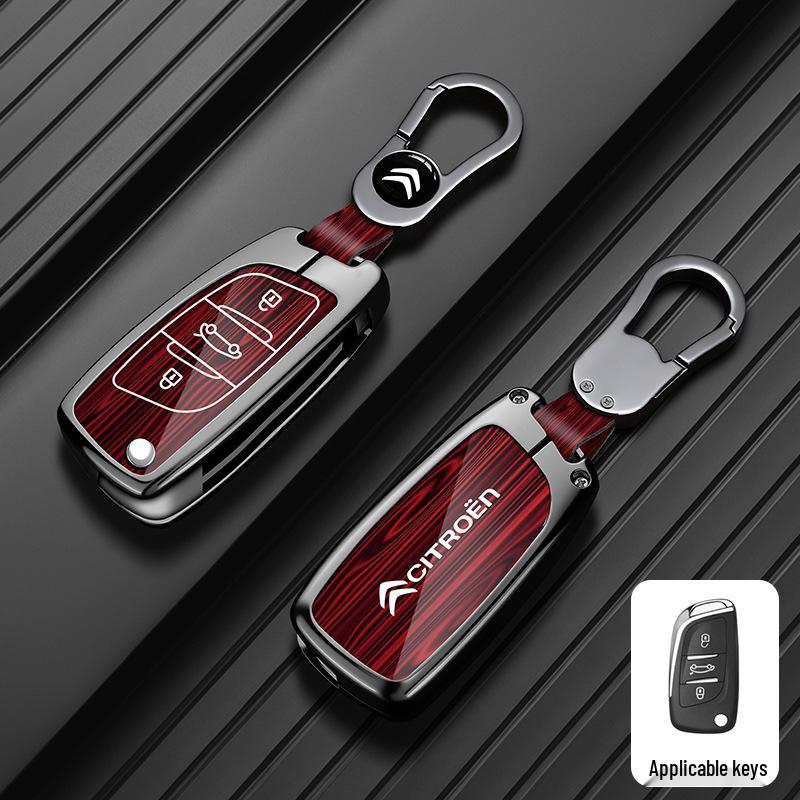 Чехол для ключа Peugeot для 4008, 408, 508L, 3008, 5008, e2008 - Премиальный корпус ключа автомобиля с логотипом.