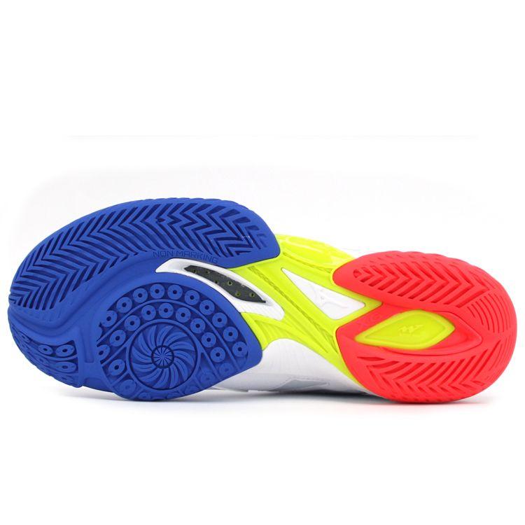 Mizuno Claw 2 Comfortable Trend Shock Absorption Slip Resistant Durable Low Top Badminton Shoes Unisex Sneaker White Blue Pink 71GA211013