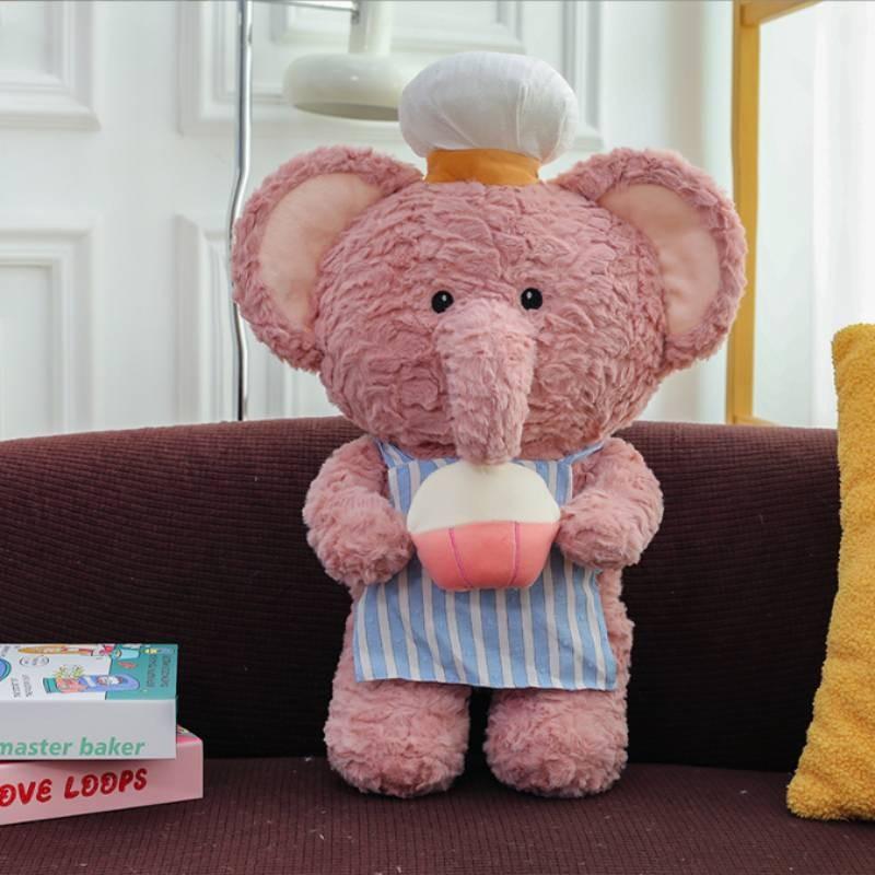 Шеф-повар Медведь Очаровательный Плюшевый Вдохновленный Выпечкой Милый Коллекционный Подарок на День Рождения для Детей