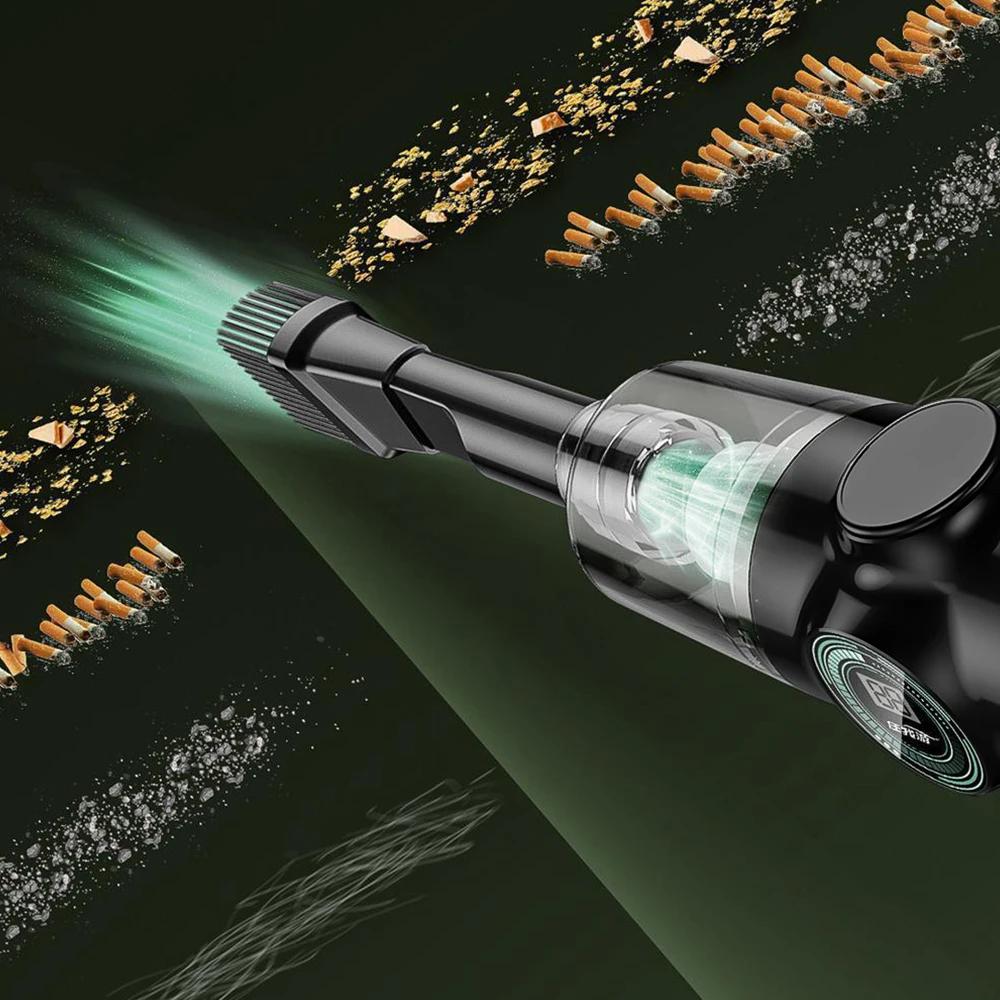 Новый 29000PA автомобильный пылесос беспроводной мощный пылесос 120 Вт с сильным всасыванием ручной для автомобиля портативный бытовой прибор 2 фильтра