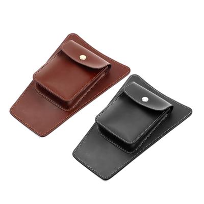 Винтажный стиль PU кожа Мотоцикл Масло Бензобак Крышка Накладка Панель Сумка Чоп Чехол Универсальный Водонепроницаемый Устойчивый к царапинам