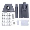 Pivot Roof Mount for Gen 3 V3 Aluminum Alloy Adjustable Rain Proof Satellite Pole Mounting Kit for