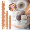 3 Pieces Of Wooden Weaving Tools, DIY Weaving Tools Wool Knitting Thing Wooden Weaving Tools For Arts And Crafts