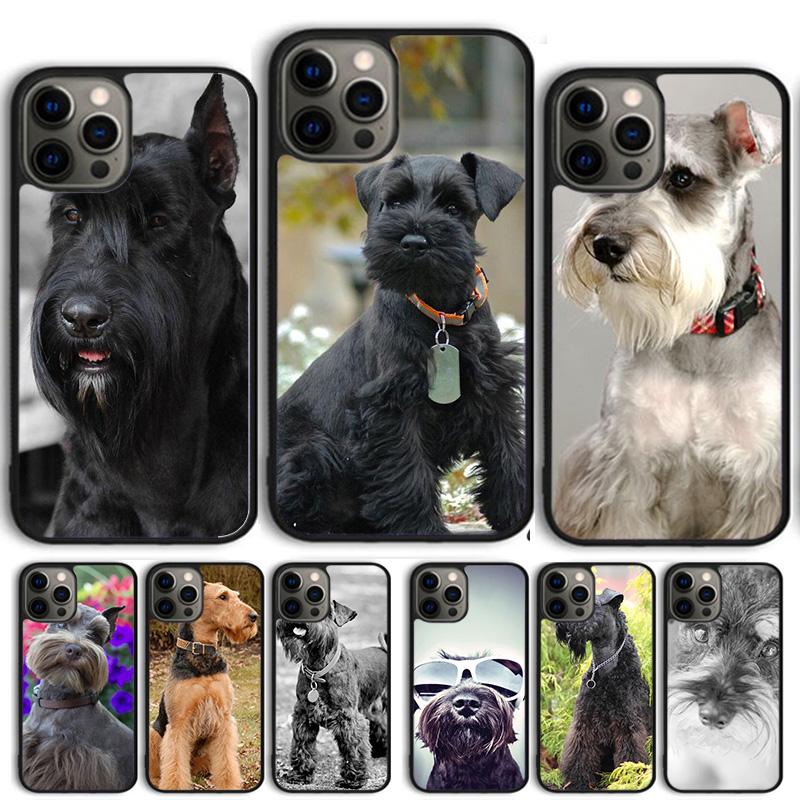 cute Airedale Terrier dog Coque Shell For iPhone 17 Air 15 16 14 13 12 Pro Max 11 Pro Max Plus Phone Case Cover