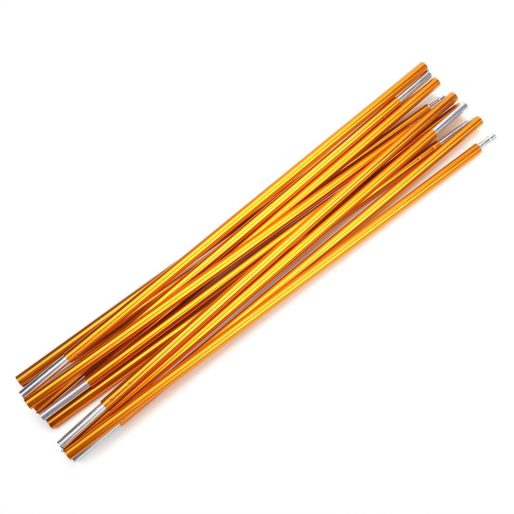 Лот 2 шт. Походные треккинговые дорожные 12 секционные из алюминиевого сплава 8,5 мм 4,42 м стойки для палатки