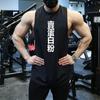 Gym Muscle Tank Top Men Workout Sporting Stringer Fashion Clothing Bodybuilding Singlets Cotton Fitness Vest Sleeveless Shirt