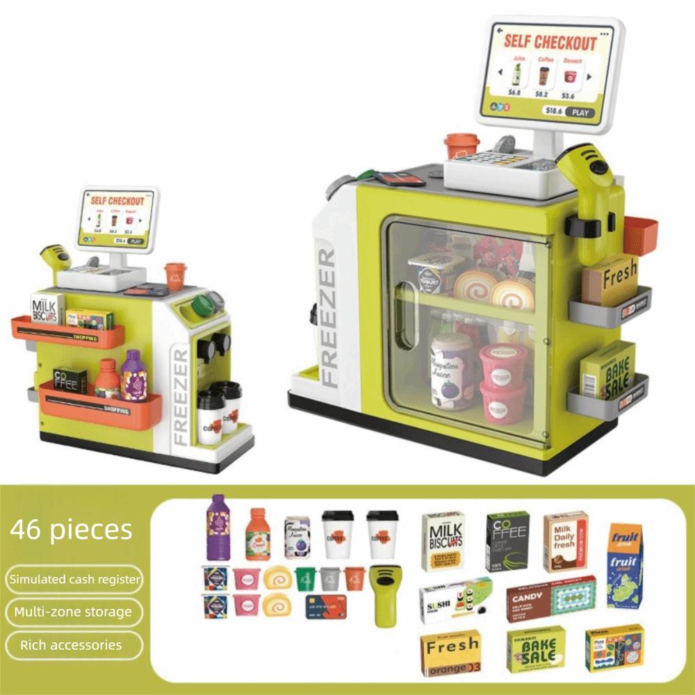 Calculator Cash Register Toy Educational Miniature Food Toys Children's Birthday Gifts