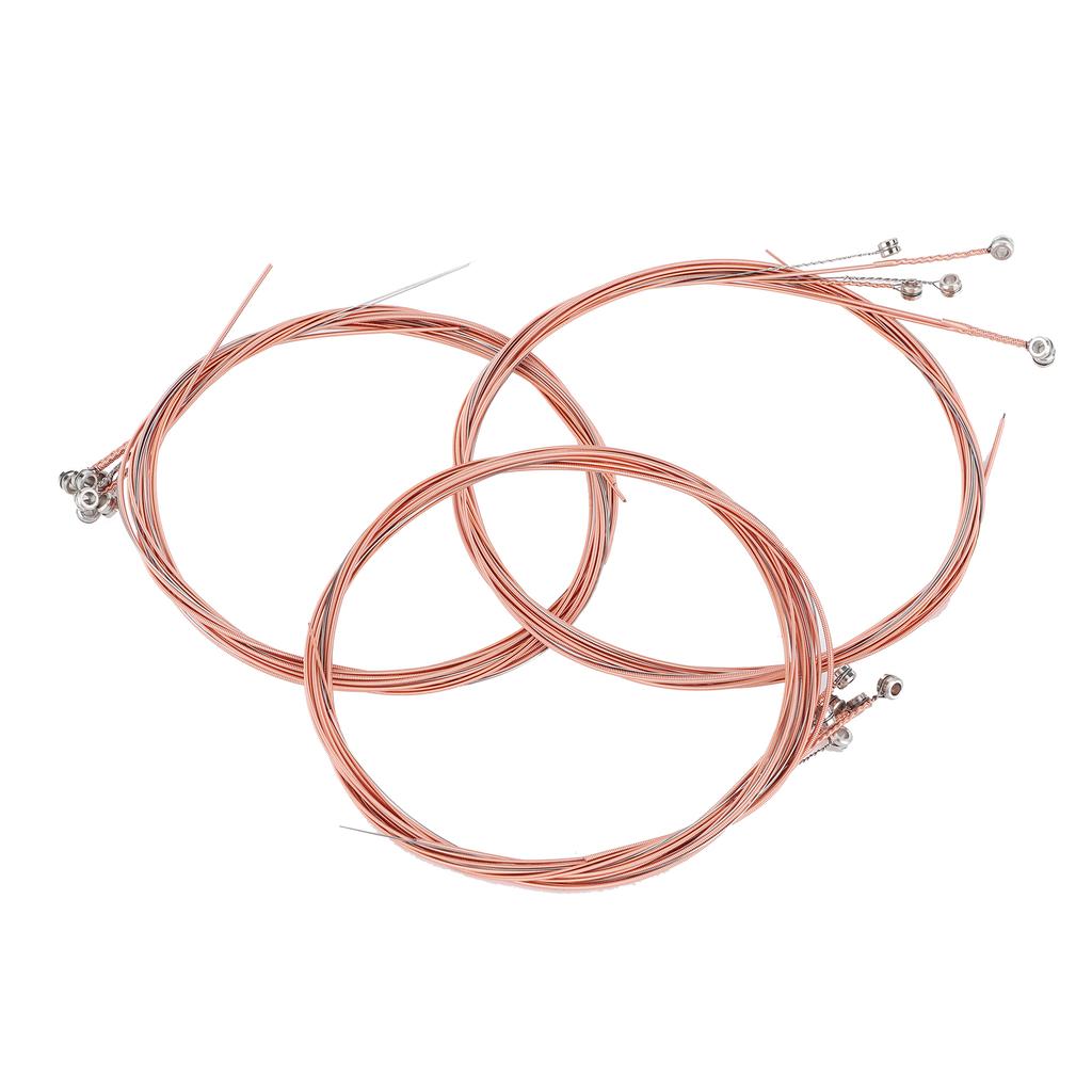 3Set Universal Steel Acoustic Folk Guitar Strings Replacement Musical Instrument Accessories3Set