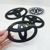 Матовый черный ABS НАКЛАДКА на передний логотип автомобиля Для Toyota Corolla Vios CHR RAV4 HRV Camry Alphard Yaris Reiz Highlander PRIUS LEVIN