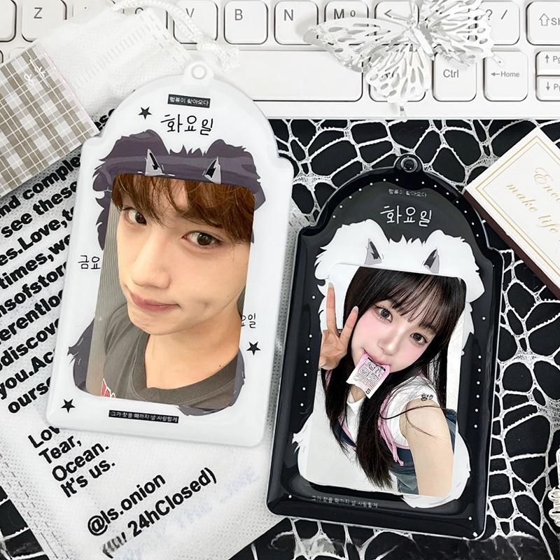 Kpop Держатель для фотокарточек Папка Рамки для фотокарточек Карточки айдолов Стенд для демонстрации Брелок для сумок Коллекционная книга с карточками Kpop