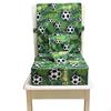 Toddler Booster Seat Dining Chair Heightening Cushion with Backrest for Baby