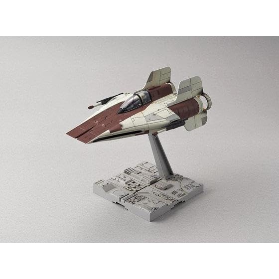 Пластиковая модель истребителя BANDAI SPIRITS Star Wars 1/72 A-wing с цветовой кодировкой (новая версия)