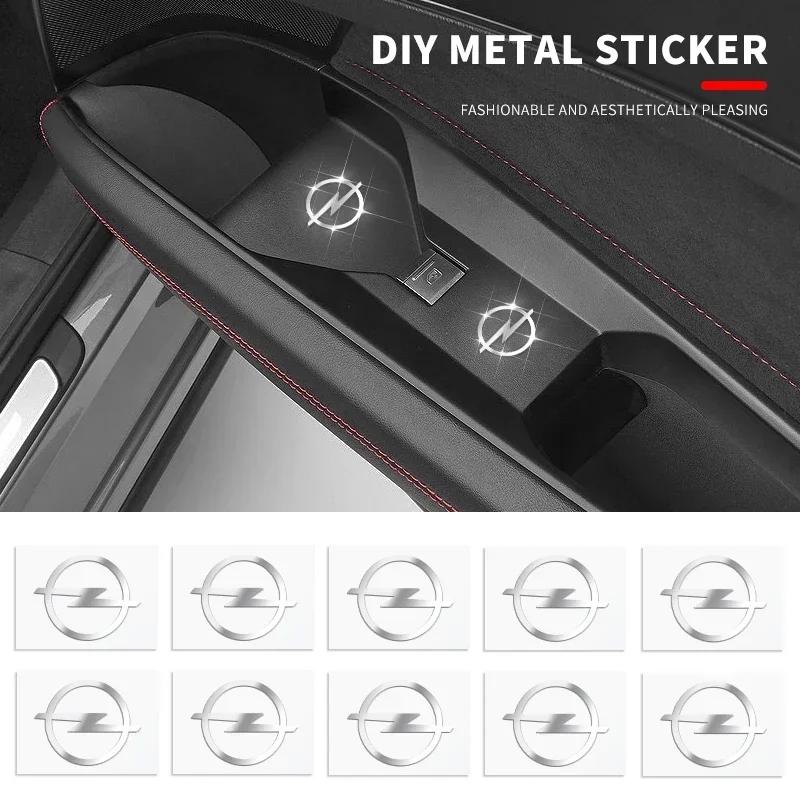 AAIZ1 2/5/10pcs Auto Styling Dashboard Decoration Stickers Accessories For Opel Astra Insignia Mokka Zafira Corsa Vectra Antara Meriva
