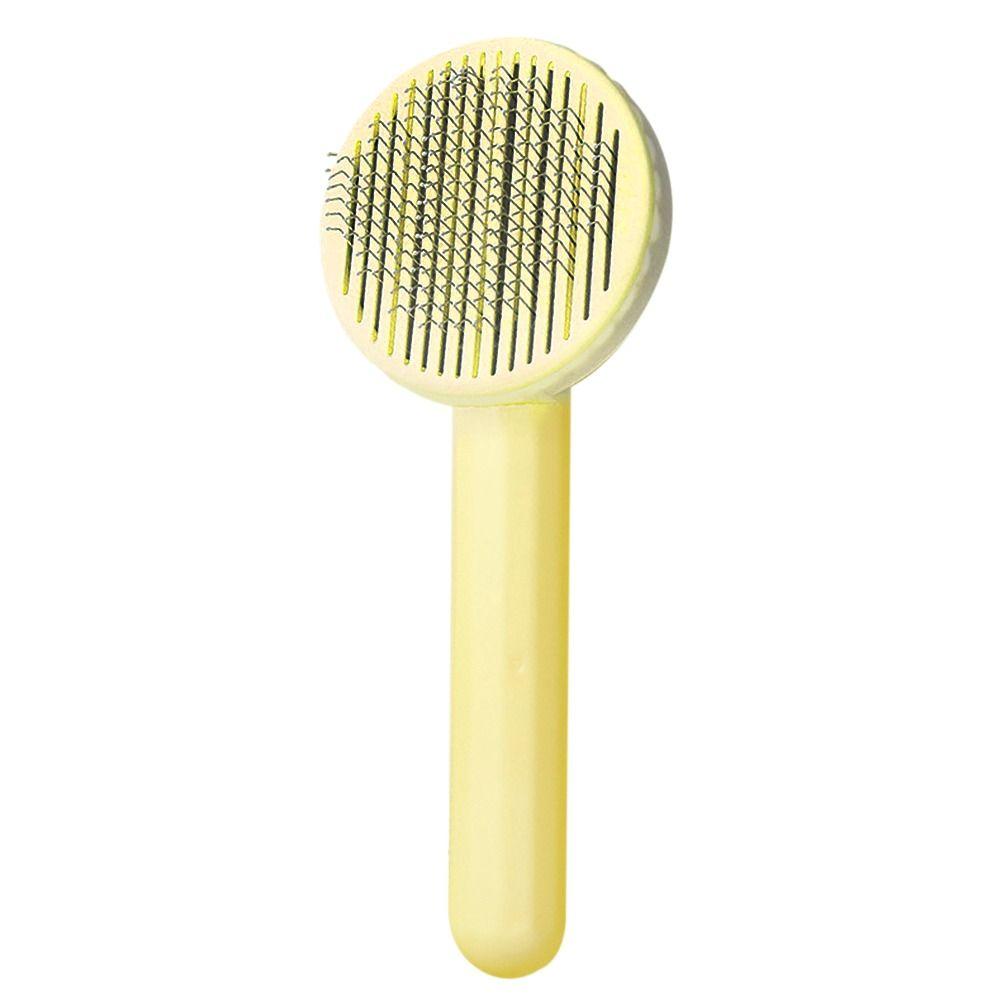 For Cats Dogs Cat Accessories Remove Hair Grooming Brush Self Cleaning Cat Brush Pet Comb