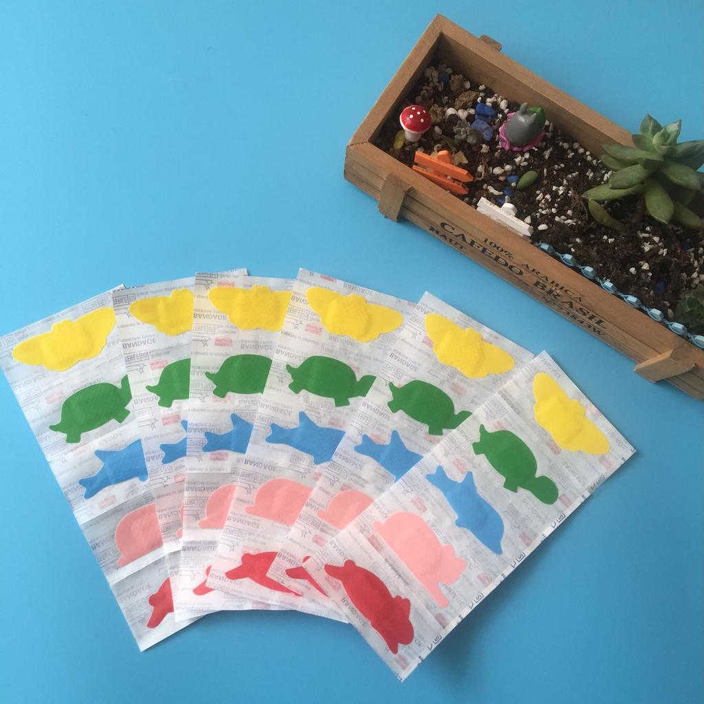 30pcs/set Cartoon Waterproof Band Aid First Aid Hemostasis Medical Strips Transparent Nontransparent Wound Dressing Plaster