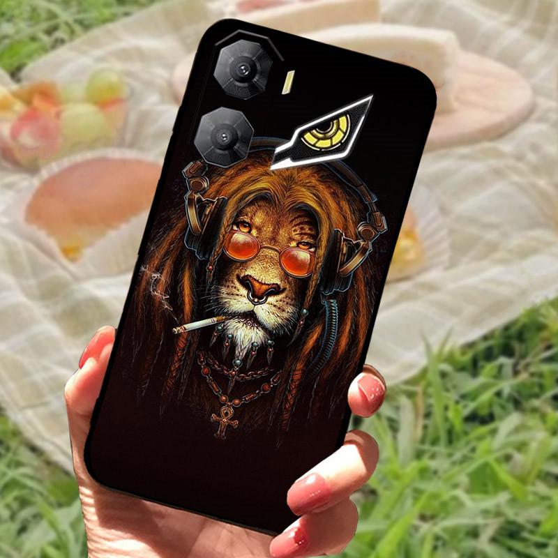 Чехол для ZTE Nubia Neo3 Neo 3 5G Z2464N TPU Мягкий Силиконовый Черный Матовый Чехол для Телефона Для Nubia Neo3 Задняя Крышка Защитная Оболочка