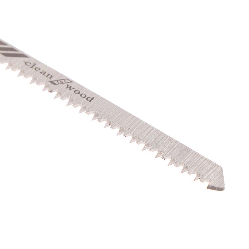 5шт T101Ao Hcs Т-образный хвостовик лобзиковые лезвия Кривая режущий инструмент для пилы по дереву и пластику