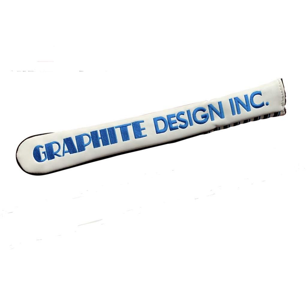 Graphite Design 2 Alignment Sticks Cover 2021 Tour Supply & (White/Blue Model) (Blue Silver)